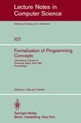 Formalization of Programming Concepts