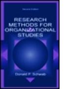 Research Methods for Organizational Studies