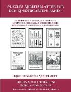 Kindergarten-Arbeitsheft (Puzzles Arbeitsblätter für den Kindergarten: Band 3): 50 Arbeitsblätter. Der Preis dieses Buches beinhaltet die Erlaubnis, 2