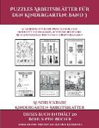Ausdruckbare Kindergarten-Arbeitsblätter (Puzzles Arbeitsblätter für den Kindergarten: Band 3): 50 Arbeitsblätter. Der Preis dieses Buches beinhaltet