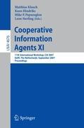 Cooperative Information Agents XI