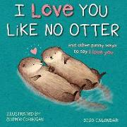 2020 I Love You Like No Otter Mini Calendar: By Sellers Publishing
