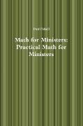 Math for Ministers