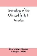 Genealogy of the Olmsted family in America