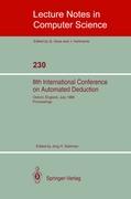 8th International Conference on Automated Deduction