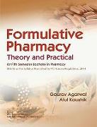 Formulative Pharmacy: Theory and Practical