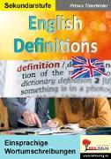 English Definitions