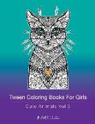 Tween Coloring Books For Girls: Cute Animals Vol 3: Colouring Book for Teenagers, Young Adults, Boys, Girls, Ages 9-12, 13-16, Arts & Craft Gift, Deta