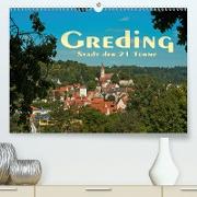 Greding - Stadt der 21 Türme(Premium, hochwertiger DIN A2 Wandkalender 2020, Kunstdruck in Hochglanz)