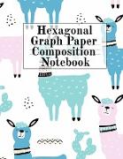 Hexagonal Graph Paper Composition Notebook