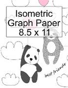 Isometric Graph Paper 8.5 x 11