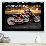 Motorrad-Träume - Chopper und Custombikes(Premium, hochwertiger DIN A2 Wandkalender 2020, Kunstdruck in Hochglanz)