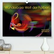 Wunderbare Welt der Farben 2020(Premium, hochwertiger DIN A2 Wandkalender 2020, Kunstdruck in Hochglanz)