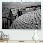 Ostseebad Zingst - Impressionen in Schwarz-Weiß(Premium, hochwertiger DIN A2 Wandkalender 2020, Kunstdruck in Hochglanz)