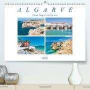 Algarve(Premium, hochwertiger DIN A2 Wandkalender 2020, Kunstdruck in Hochglanz)