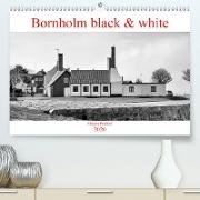 Bornholm black & white(Premium, hochwertiger DIN A2 Wandkalender 2020, Kunstdruck in Hochglanz)
