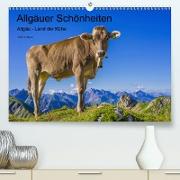 Allgäuer Schönheiten Allgäu - Land der Kühe(Premium, hochwertiger DIN A2 Wandkalender 2020, Kunstdruck in Hochglanz)