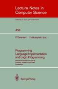 Programming Language Implementation and Logic Programming
