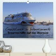 Cruiseliner in Warnemünde(Premium, hochwertiger DIN A2 Wandkalender 2020, Kunstdruck in Hochglanz)