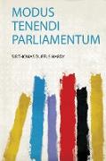 Modus Tenendi Parliamentum