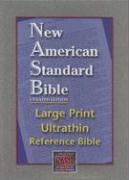 Ultrathin Reference Bible Large Print-NASB