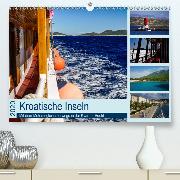 Kroatische Inseln - Mit dem Motorsegler unterwegs in der Kvarner Bucht(Premium, hochwertiger DIN A2 Wandkalender 2020, Kunstdruck in Hochglanz)