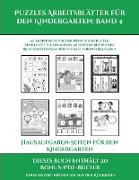 Hausaufgaben-Seiten für den Kindergarten (Puzzles Arbeitsblätter für den Kindergarten: Band 4): 50 Arbeitsblätter. Der Preis dieses Buches beinhaltet