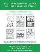 Kindergarten Arbeitsblatt Spiele (Puzzles Arbeitsblätter für den Kindergarten: Band 4): 50 Arbeitsblätter. Der Preis dieses Buches beinhaltet die Erla