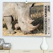 Magisches Namibia - Tiere und LandschaftenCH-Version(Premium, hochwertiger DIN A2 Wandkalender 2020, Kunstdruck in Hochglanz)