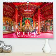BUDDHA - Buddhistische Tempel in Nordthailand(Premium, hochwertiger DIN A2 Wandkalender 2020, Kunstdruck in Hochglanz)
