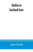 Studies in Lowland Scots
