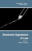 Electronic Signatures in Law