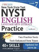 New York State Test Prep: Grade 7 English Language Arts Literacy (ELA) Practice Workbook and Full-length Online Assessments: NYST Study Guide