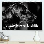 Flatcoated Retriever Black Edition(Premium, hochwertiger DIN A2 Wandkalender 2020, Kunstdruck in Hochglanz)