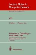 Advances in Cryptology - AUSCRYPT '90