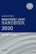 Blackstone's Magistrates' Court Handbook 2020