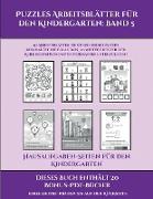 Hausaufgaben-Seiten für den Kindergarten (Puzzles Arbeitsblätter für den Kindergarten: Band 5): 50 Arbeitsblätter. Der Preis dieses Buches beinhaltet