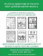 Aktivitätsbücher für Kleinkinder für Kinder im Alter von 2 bis 4 Jahren (Puzzles Arbeitsblätter für den Kindergarten: Band 4): 50 Arbeitsblätter. Der