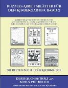 Die besten Bücher für Vorschulkinder (Puzzles Arbeitsblätter für den Kindergarten: Band 2): 50 Arbeitsblätter. Der Preis dieses Buches beinhaltet die