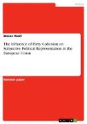 The Influence of Party Cohesion on Subjective Political Representation in the European Union