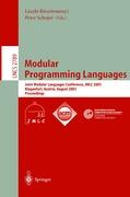 Modular Programming Languages