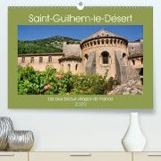 Les plus beaux villages de France - Saint-Guilhem-le-Désert(Premium, hochwertiger DIN A2 Wandkalender 2020, Kunstdruck in Hochglanz)