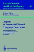 Aspects of Automated Natural Language Generation