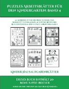 Kinder Hausaufgabenblätter (Puzzles Arbeitsblätter für den Kindergarten: Band 4): 50 Arbeitsblätter. Der Preis dieses Buches beinhaltet die Erlaubnis