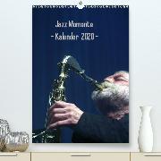 Jazz Momente - Kalender 2020 -(Premium, hochwertiger DIN A2 Wandkalender 2020, Kunstdruck in Hochglanz)