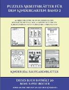 Kinder Hausaufgabenblätter (Puzzles Arbeitsblätter für den Kindergarten: Band 2): 50 Arbeitsblätter. Der Preis dieses Buches beinhaltet die Erlaubnis