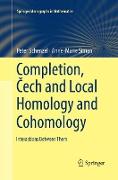 Completion, ¿ech and Local Homology and Cohomology
