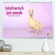 total tierisch just animals(Premium, hochwertiger DIN A2 Wandkalender 2020, Kunstdruck in Hochglanz)