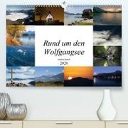 Rund um den Wolfgangsee(Premium, hochwertiger DIN A2 Wandkalender 2020, Kunstdruck in Hochglanz)