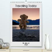 Travelling Teddy in Europa(Premium, hochwertiger DIN A2 Wandkalender 2020, Kunstdruck in Hochglanz)